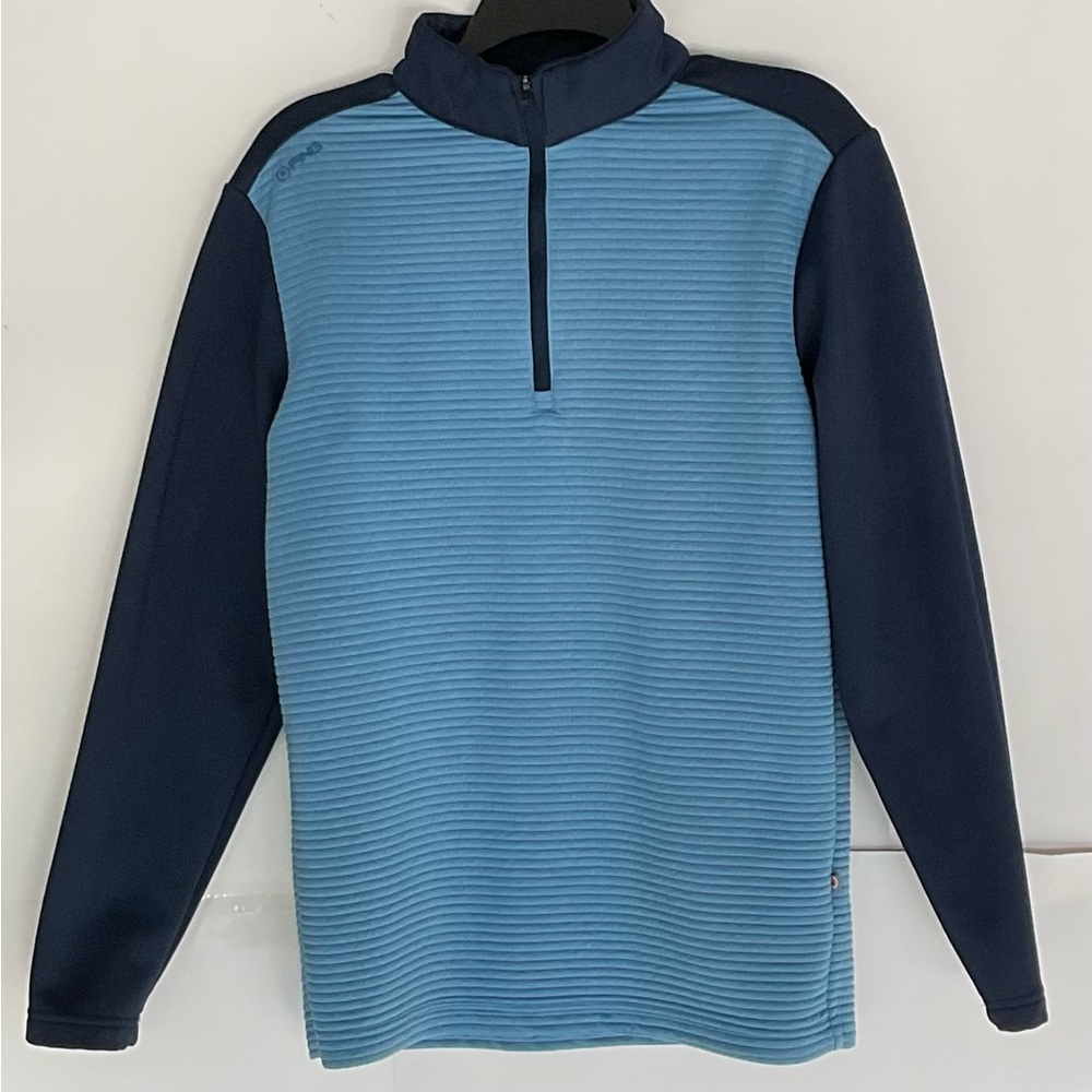 Ping Blue and Navy Men's Shirt